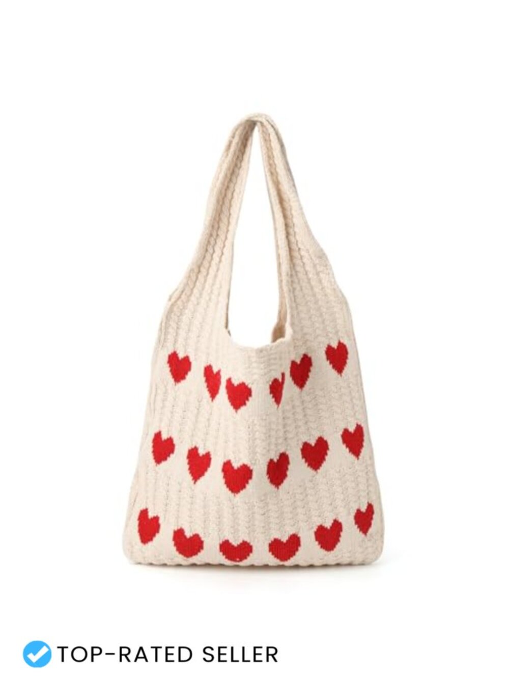 Large Knitted Crochet Beach Hobo Tote Bag Shoulder Handbag for Women